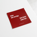 Keine D2D-Verträge – Dein Bonus endet hier | Anti D2D Vinyl Sticker | KlingelRuhe